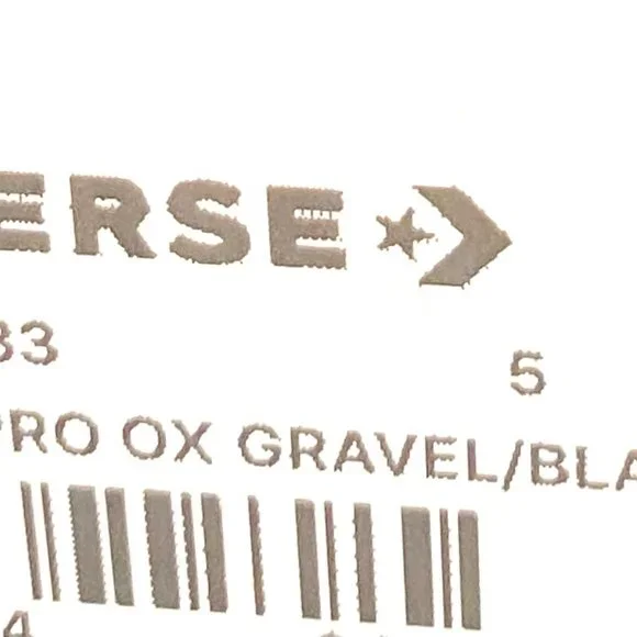 💖MEGA SALE💖Converse Women  170431C CHECKPOINT PRO OX Gravel Gray Black Skate - Picture 9 of 11